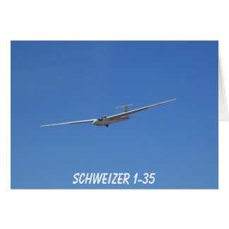 Cartão Schweizer 1-35 planador