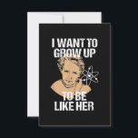 Cartão Science Marie Curie<br><div class="desc">Science Marie Curie</div>