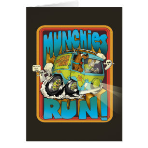 Cartão Scooby-Doo e Shaggy "Munchies Run!"