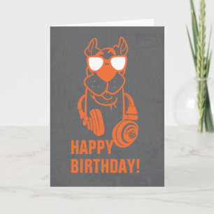 Cartão Scooby-Doo "louco refrigera" o gráfico do