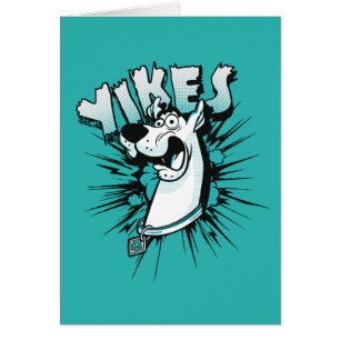 Cartão Scooby-Doo "Yikes!" Gráfico de intervalo mínimo