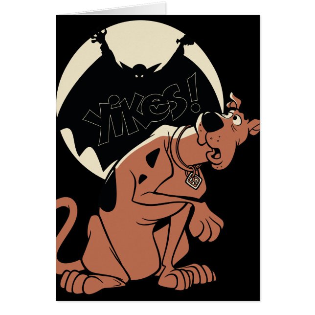 Cartão Scooby-Doo "Yikes!" Vampiro Shadow (Frente)