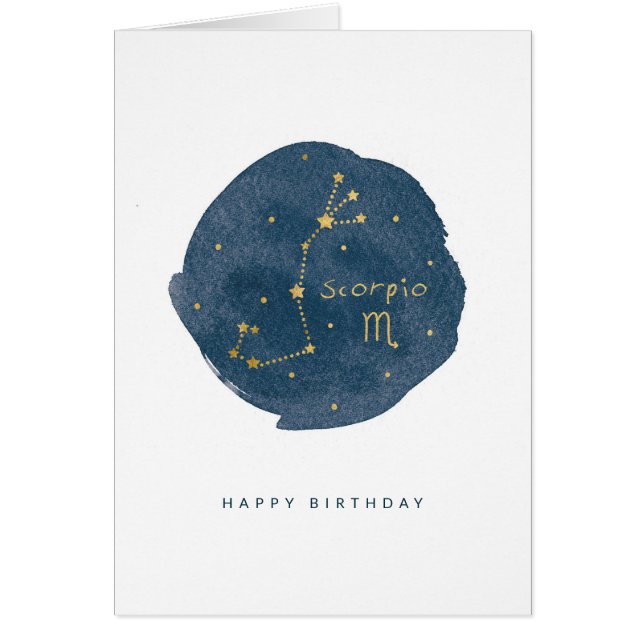 Cartão Scorpio (Frente)