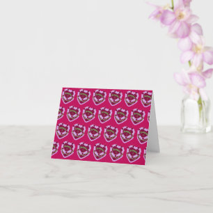 Cartão Scorpio Zodiac Coquette Hearthday Cake