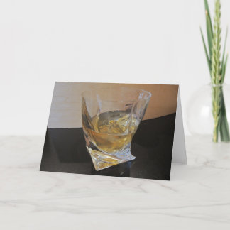 Cartão Scotch on the Rocks Note Card