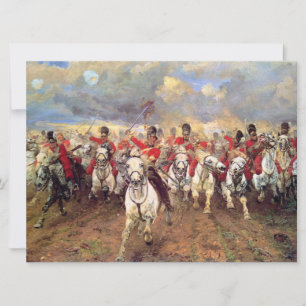 Cartão Scotland For Ever (Cavaleiros Oficiais) (Militar)