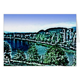 Cartão Scotland Inverness Building jGibney O Museu Zaz