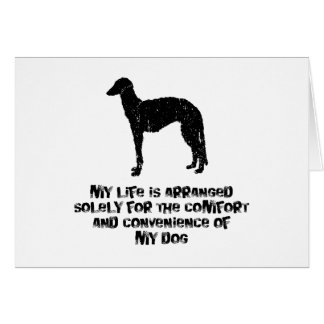Cartão Scottish Deerhound