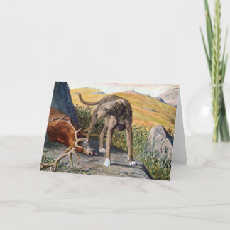 Cartão Scottish Deerhound Notecard