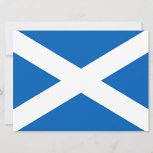 Cartão Scottish Flag (Saltyre) (Scotland Flag)