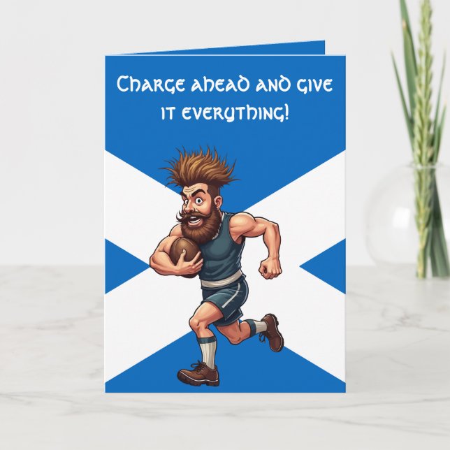 Cartão Scottish Rugby Pride (Frente)