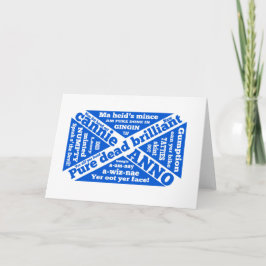 Cartão Scottish slang and phrases