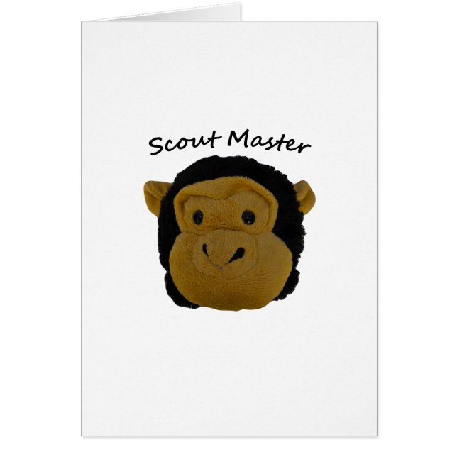 Cartão Scout mestre (Frente)