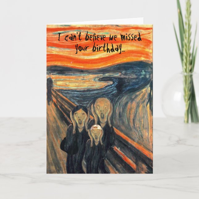 Cartão 'Scream Family' Card (Frente)