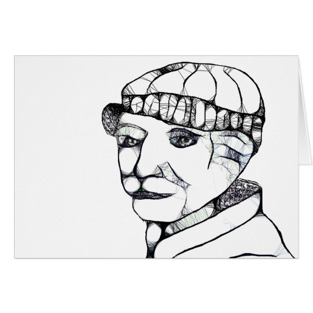 Cartão scribblez (Frente horizontal)