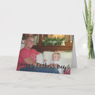 Cartão Script de Dia de os pais feliz