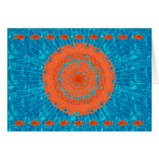 Cartão Scuba - Vazio da placa de saudação