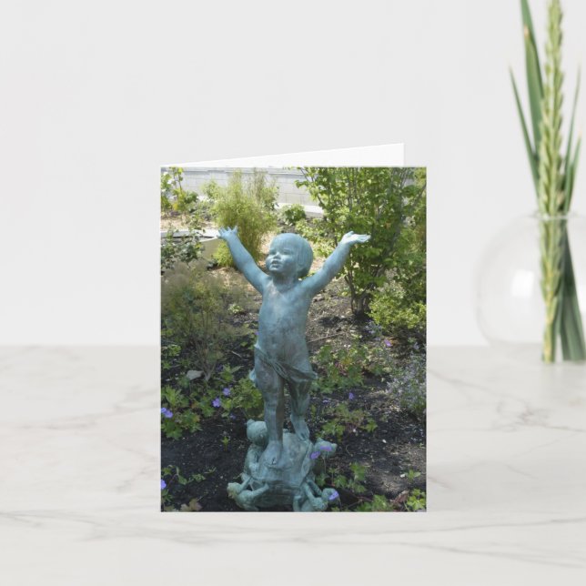 Cartão Sculpture at Phipps Conservatory, Pittsburgh (Frente)