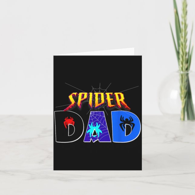 Cartão Sder Dad Shirt Birthday Fathers Day Halloween Cost (Frente)