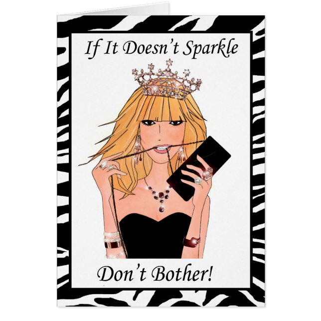 Cartão Se não acender, não se incomode! (Frente)