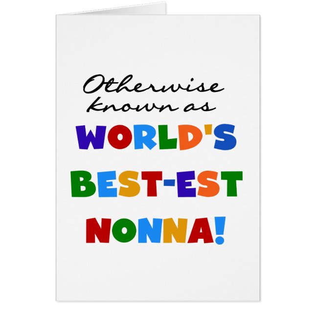 Cartão Se não sabido como presentes do camiseta do (Frente)