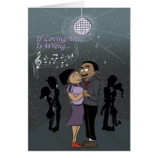 Cartão Se o amar é errado