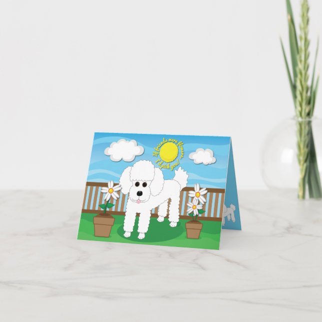 Cartão Se os amigos fossem flores, eu escolheria-te! Cart (Frente)