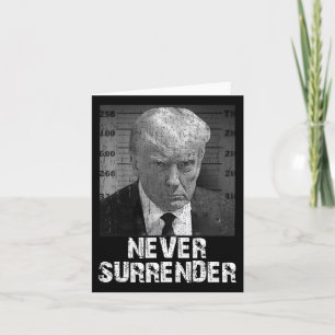 Cartão Se render ao Pro Trump