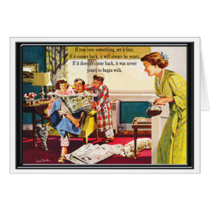 Cartão Se Você Ama Alguma Coisa, Liberte-A...