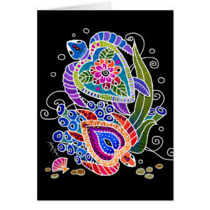 Cartão SEA-MORE e tartarugas marinhas SEA-RINA