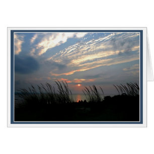 Cartão Seagrass Sunrise