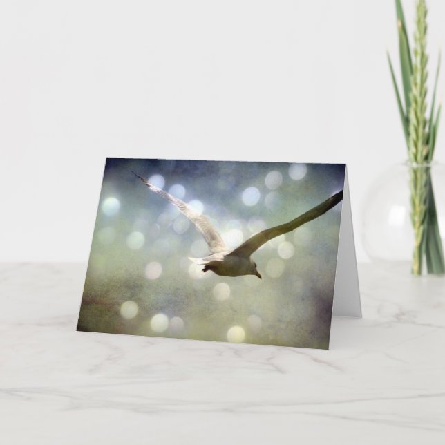 Cartão Seagull Birth (Frente)