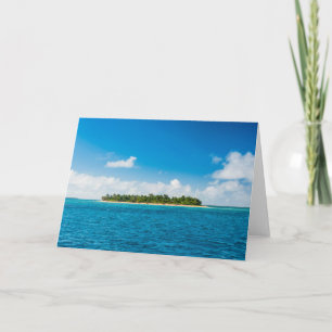 Cartão Seascape With Little Island