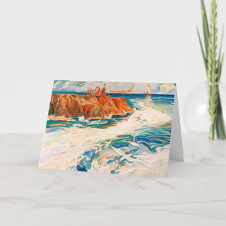 Cartão Seashore Greeting Card to Customize