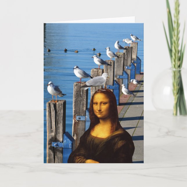 Cartão Seaside Living. (Frente)