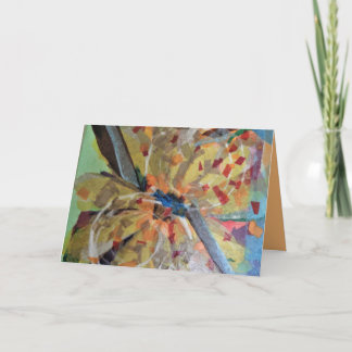 Cartão Seasons Abstract Art