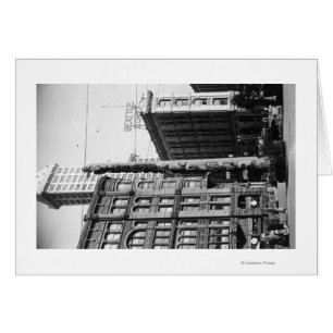 Cartão Seattle, Polo Totem do WAIndian na Praça Pioneer