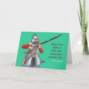Cartão Second Amendment Greeting