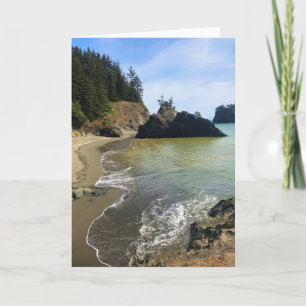 Cartão Secret Beach, Samuel H. Boardman, Oregon