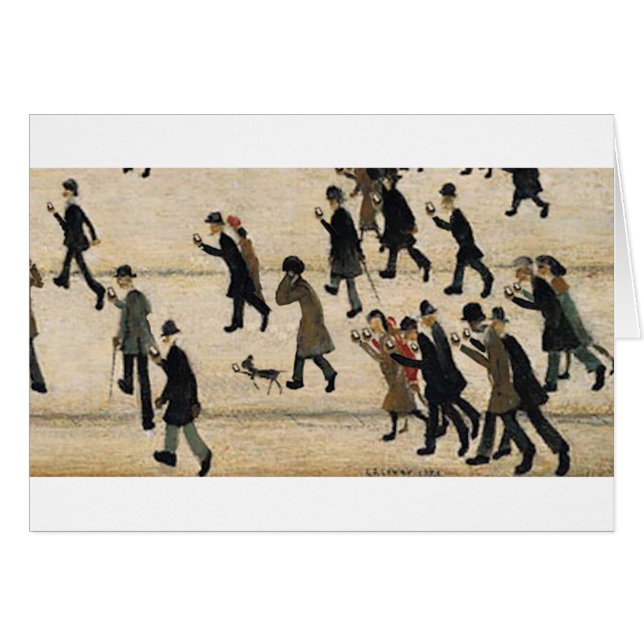 Cartão Século XXI LS Lowry (Frente Horizontal)