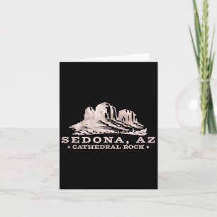 Cartão Sedona Arizona ao ar livre caminhando Bem-estar es