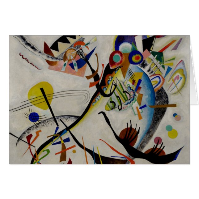 Cartão Segmento Azul Kandinsky (Frente Horizontal)