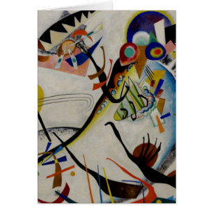Cartão Segmento Azul Kandinsky
