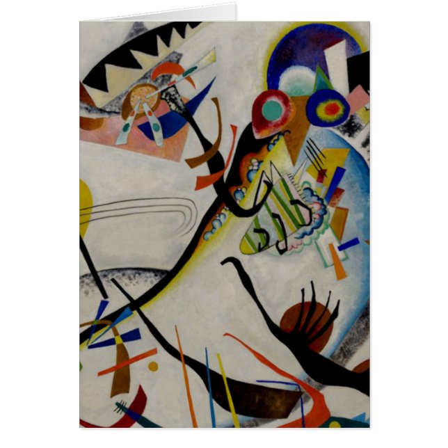 Cartão Segmento Azul Kandinsky (Frente)