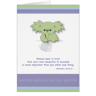 Cartão Segredo do sucesso