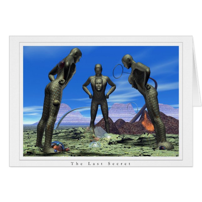 Cartão Segredo mais dernier do Le (Frente Horizontal)