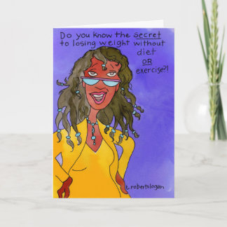 Cartão Segredo para perda de peso