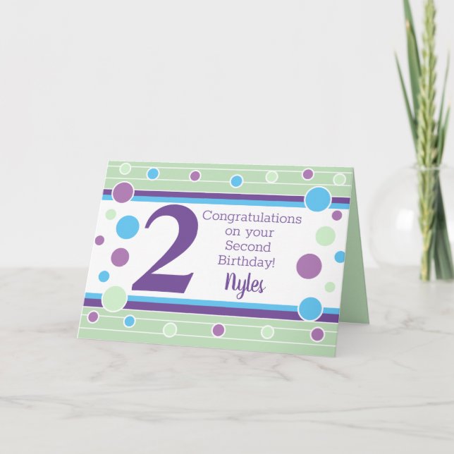 Cartão Segunda Carteira Personalizada de Aniversário! (Frente)