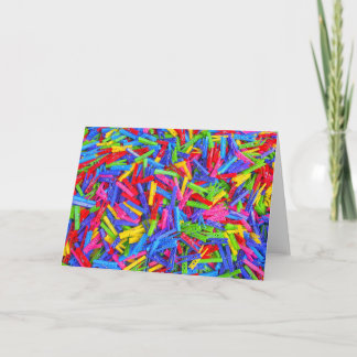 Cartão Segunda-feira Pinos de Vestuário Textura Inicial M