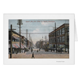 Cartão Segunda Visão Ave da Rua Pike